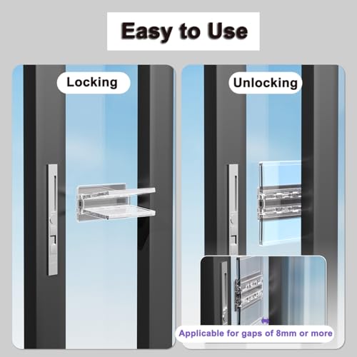 Sliding Window Stopper for Child Proofing（4 Pack）, Baby Safety Lock