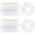 Konohan 20 Pieces Blank Cds for Decoration Clear Aesthetic Blank Cd