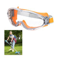 UXIETIN Mowing Goggles with Transparent Lenses