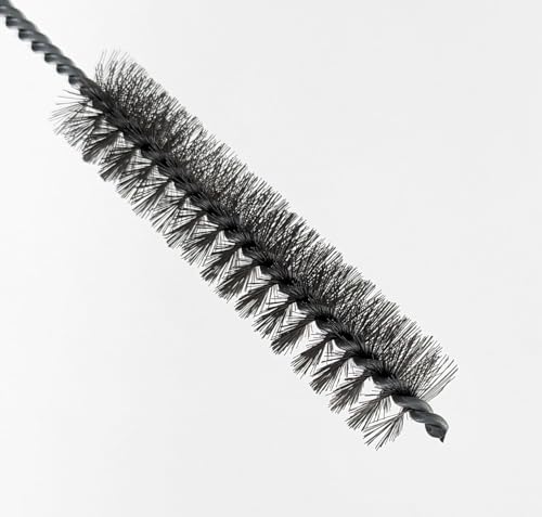 3 Piece Set of 16-Inch Tube Cleaning Brushes Copper, Stainless, Nylon for Various Surface Use (1-Inch Diameter) - size: 1-Inch Diameter