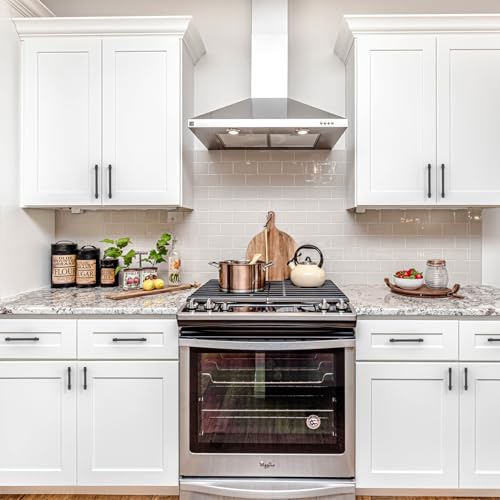 9BUILD 10 Pack 5 Inch Matte Black Cabinet Handles,Kitchen Hardware - color: Matte Black, size: 5"/128MM Hole Center