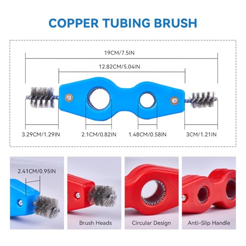 WISSCOOL 8-in-1 Tubing Cutter Set HVAC - color: Blue, size: 8 in 1 Set