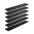 6packs Straight Steel I Shape Flat Plate,Heavy Duty Mending Plate 10.8"x2" for Wood DIY Projects - Large Connector Brace,Post to Beam Connectors Repair Bracket,Joining Brackets