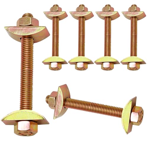6 Sets Countertop Connector Bolts M8x80mm - size: M8x80mm