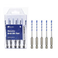 5 Pack 1/8 inch Masonry Drill Bit Set,Concrete Drill Bit Set - style: 1/8"（5 Pcs）