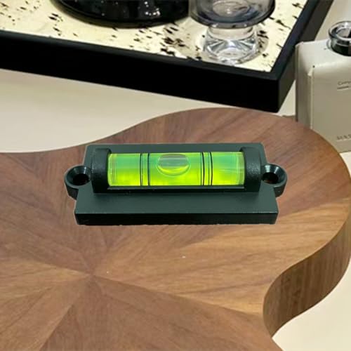 4Pcs Bubble Spirit Level RV Standard Levels with Mounting Holes RV Levelers Leveling Tool for RV Camper, Travel Trailer, Camping, Truck, Motorhome (Set-A)