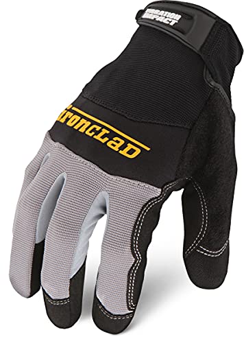 Ironclad WWI2 Wrenchworx Impact Glove,Black - color: Grey, size: XX-Large