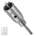 Professional 1-9/16" (40mm) Concrete Hole Saw 110mm SDS Plus & Dust Bag - size: 1-9/16" (40mm)