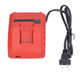 Battery Charger 12V Rapid Portable Charging for Power Tool Replacement 100 to 240V(US Plug)