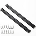 Ravinte Matte Black Soft Close Drawer Slides 22 Inch 1 Pairs 2 Pack - color: Black, size: 22 Inch