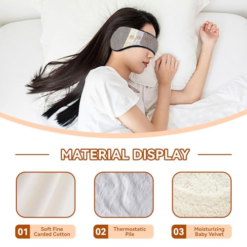 Agatige Sleep Ear Muffs, Soundproof Sleep Earmuff Headband Sleeping Noise Cancelling Ear Wrap Muffs Winter Women Sleep Mask - color: Grey