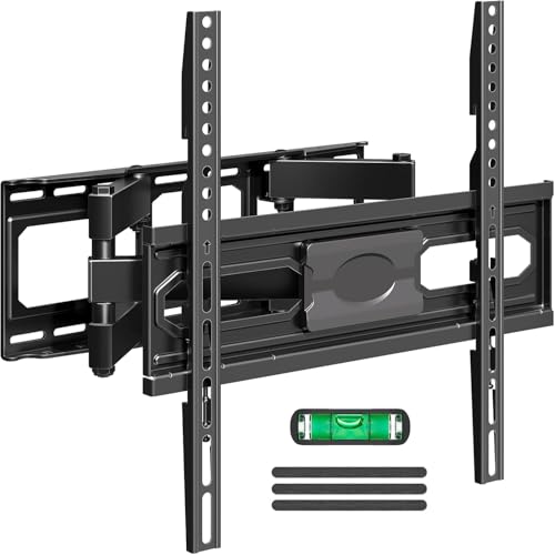 EconoMe TV Wall Mount for Most 32-65 inch Flat Screen/LED/4K TVs, TV Mount with Swivel and Tilt Articulating Dual Arms, Full Motion Wall Mount up to 16” Stud, Max VESA 400X400mm, up to 99lbs - size: for 32-65 inch TV,Full Motion TV Mount
