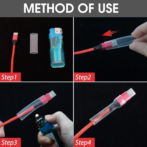 ASHINER Clear Heat Shrink Tubing Kit - 580Pcs EVA Material in 11 Sizes - Ideal for Electrical Insulation, Repairs, and Wire Connectors with User-Friendly Design and Storage Case - color: Clear