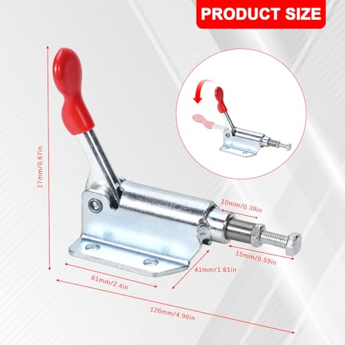 6-Pack, 36070 Push Pull Toggle Clamp, 110 lb Holding Capacity - style: 36070,6PK