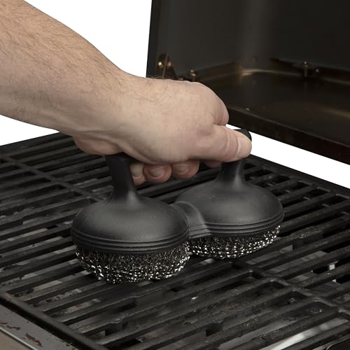 Cuisinart Power Scour Bristle‑Free Grill Brush – Heavy‑Duty Cleaning Tool for Grills and Griddle, Worry‑Free BBQ Scrubber, Great Gift for Men & Dad - color: Power Scour Grill Brush