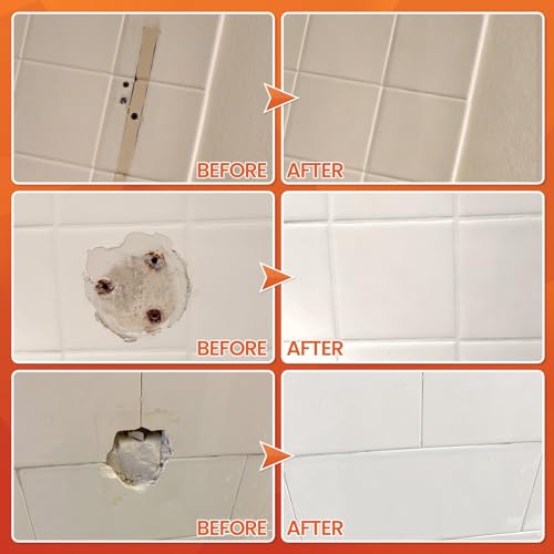Tile Repair Kit Pure White, Floor Ceramic & Porcelain Tile Chip Repair Kit - color: No.12 Pure White