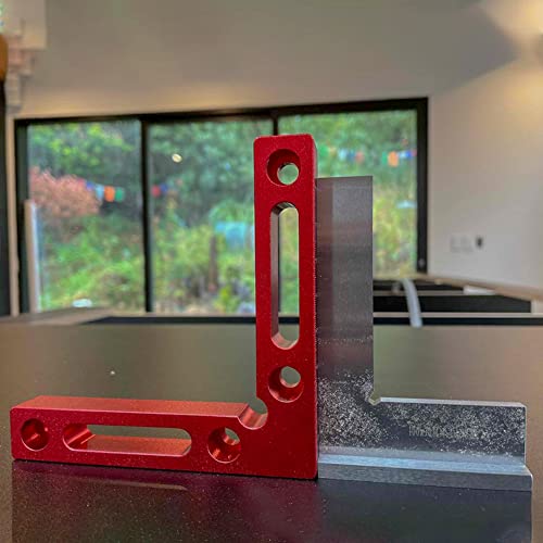 Precision Machinist Square 2 Inch Engineer Square 90 Degree Right Angle Ruler Ground Hardened Steel with Seat 2 x 1.6 Inch - size: 2 x 1.6 inches