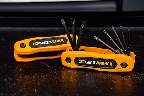 GEARWRENCH 25 Piece SAE/Metric/Torx® Folding Hex Key Set - 83512