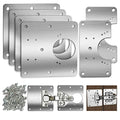 Cabinet Hinge Repair Plate Hinges Repair Fixing Plates Cabinet Repair Board - size: Large & Small