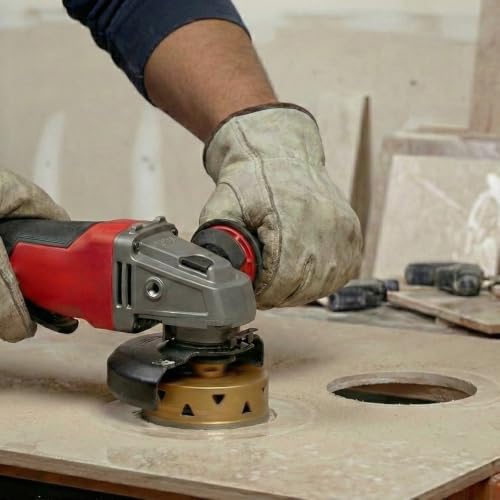 1/4''-4'' 17PCS Diamond Hole Saw Kit for Tile, 5/8"-11 Thread