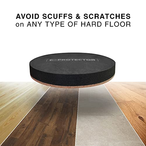 Felt Furniture Sliders Hardwood Floors X-PROTECTOR – 16 PCS 3 1/2"