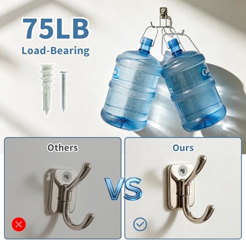 #8 Self Drilling Drywall Anchors and Screws Kit, 140 Pieces