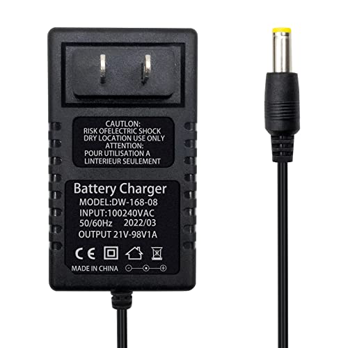 21V Mini Chainsaw Battery Charger, Lithium Battery Charger, American Standard, Cordless Small Electric Portable Handheld Chainsaw Accessories (Universal Version)