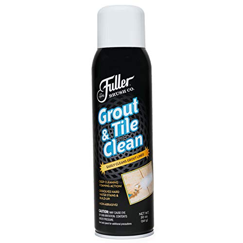 Fuller Brush Grout and Tile Clean - Multipurpose Easy-to-Use, Heavy-Duty Cleaning Spray Perfect for Build Up Dirt in The Shower Tub, Bathroom and Kitchen Tiled Floor Sink and Wall (Pack of 1) - size: 20 Ounce (Pack of 1)