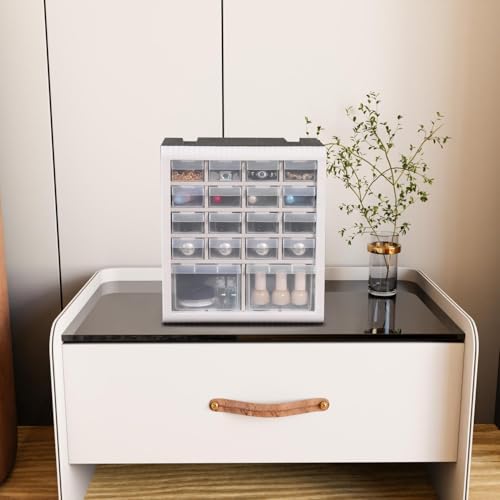 Gonice 18-Drawer Plastic Storage Cabinet, Tool Storage Drawer for Hardware - style: 18 drawer