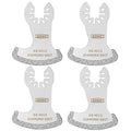 XXGO 4 Pcs Diamond Oscillating Multi Tool Grout Remover Blades XG4001S - size: 4 PCS