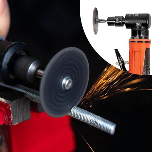 5Pcs Cutting Wheel for Drill,with 1/4 Stem Mandrel,Sturdy Replacement Cut Off Wheel Set for Die Grinder,Metal Cutting Discs for Cutting Steel,Bronze,Brass,Nut,Bolt,Screw,Copper