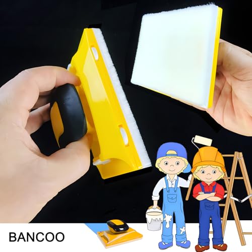 Snap-Lock Paint Edger, No Tape Edge Trimmer for Walls & Ceilings - color: Yellow