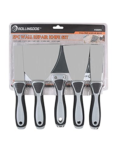 ROLLINGDOG 5 PC Putty Knife Set