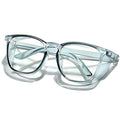 SQIMZAR Safety Glasses Goggles For Women Nurses Protective Eyewear,Anti Fog Safety Goggles - color: Dark Green