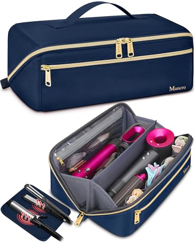 Mancro Hair Tools Travel Bag Compatible with Shark Flexstyle - color: Blue, size: Standard