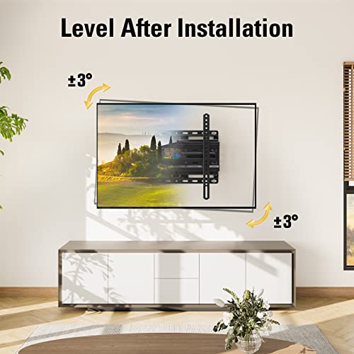 Mounting Dream Full Motion TV Wall Mount for 32-70 Inch TVs up to 99lbs - size: For 32" to 70" TVs, 16" Studs