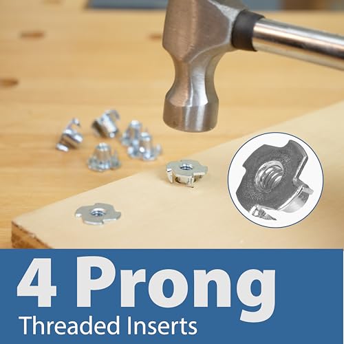 46 Piece T Track Bolts and Knobs Kit 1/4-20