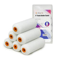 Allgala Foam Paint Roller, 6 Pack 4 inch Shedless High Density Foam Mini Paint Roller Cover for Trim Wall Funiture Doors Cabinets, Cupboards - size: 4" Foam (Pack of 6)