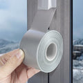 Silver Window Weather Sealing Tape,Window Draft Isolation Sealing Film Tape,Window AC Seal Air Conditioner Sealing Tape No Residue Waterproof Self Adhesive for Keep Out Cold Air Dust Rain 2IN X 65FT - color: Silver, size: 2 Inch x 65 FT