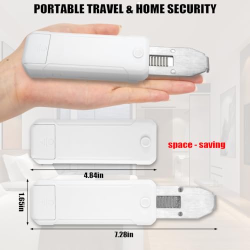 Portable Door Lock for Travel Security Blocklock Hotel Door Locks Extension