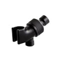 Original StoneStream Adjustable Wall Shower Adapter and Holder for Handheld Showerheads - Matte Black - color: Black
