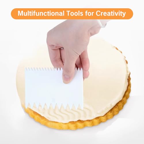 BRBASAP 7 in 1 Texture Art Tools and 1 Paint Brush Scraper Acrylic Pouring Swipe Tools for Acrylic Painting Textured Artwork Supplies Squeegee Comb Drywall Artist Accessories for Painting Projects