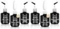 Beetles 3Pcs 15ml White Gel Nail Polish and No Wipe Gel Top Coat and Base Coat Set, Soak Off UV Lamp and Glossy Long Lasting French Manicure Art Design Kit (Pack of 2) - color: G-Clear-3