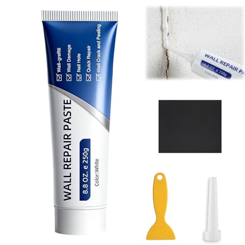 Drywall Repair Kit, Wall Mending Agent, Wall Patch Repair Kit with Scraper, Multi-Functional Drywall Patch Paste Repair Kit for DIY Home Fix