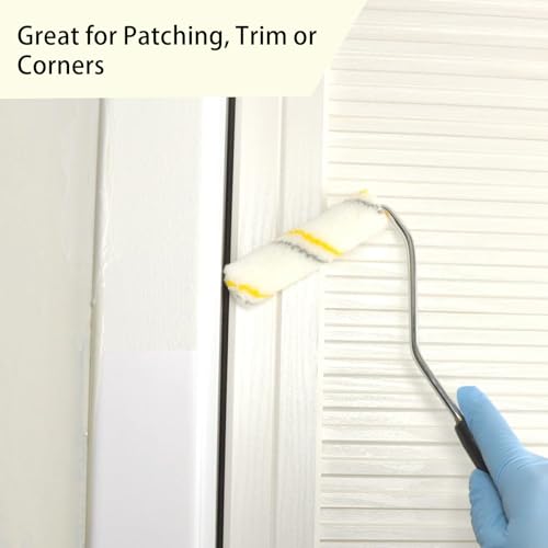 King Origin 10-Pack Paint Roller 4 Inch, 1/2" Nap - size: 10 PCS, 4-In
