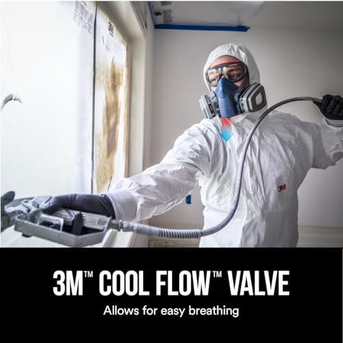 3M OV/P95 Advanced Comfort Reusable Respirator 7512P1-DC, Medium | 1-Facepiece, 1-pair of NIOSH-Approved 6001 Cartridges, 2-pairs of 5P71 Filters and 1-pair of 501 Retainers