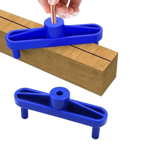 2 Pack Center Scribe Line Locator Scriber Center Finder Marker Positioner Positioning Ruler Scribing Gauge Centerline Measuring Tool for Woodworking Wooden DIY