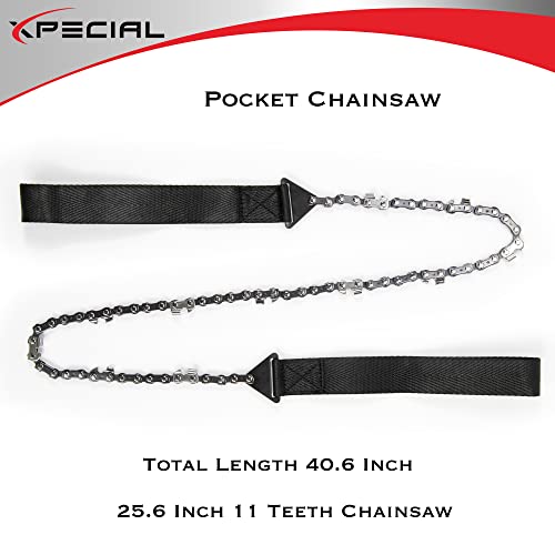 Survival Settlers Tool Set Bushcraft Hand Auger Wrench with Pocket Chainsaw, Bushcraft Gear and Equipment Scotch Eye Wood Drill Peg and Manual Hole Maker Multitool for Camping, Bushcrafting