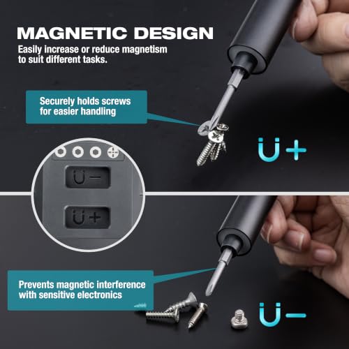 DURATECH 49-IN-1 Mini Precision Electric SAE Screwdriver Set