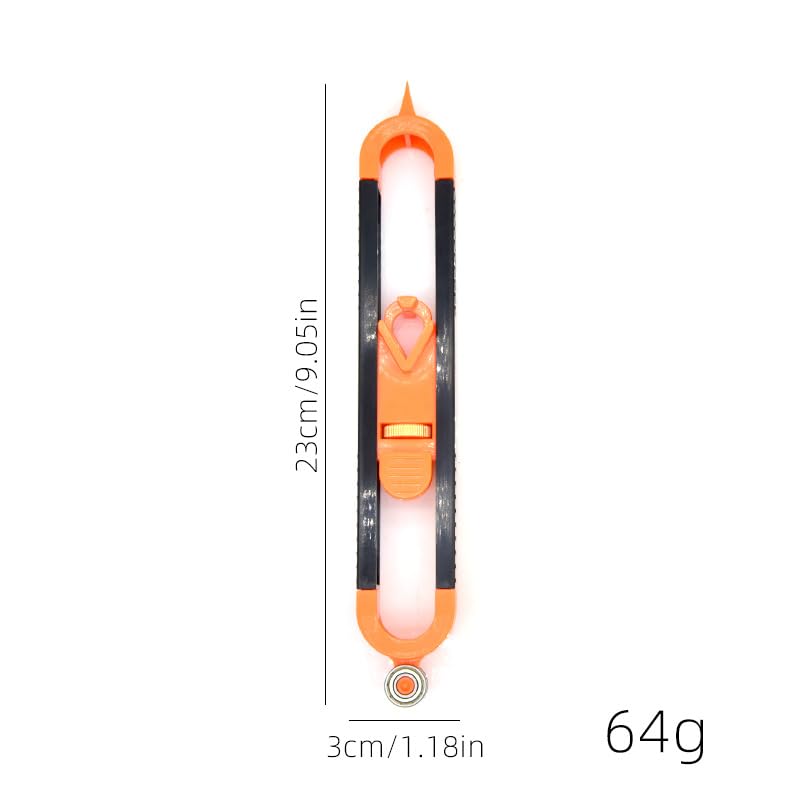 Contour Gauge with Lock, Adjustable Profile Gauge Tool for Precise Shape Copying, Easy Measuring Contour Duplicator for Woodworking, Tile Edges, Flooring, Door Frames and DIY Home Projects